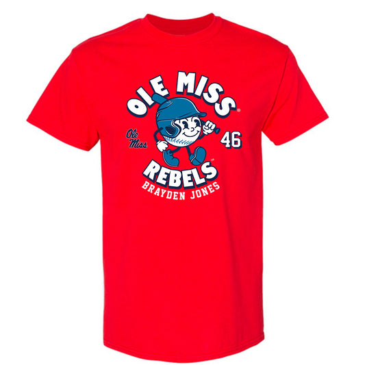 Ole Miss - NCAA Baseball : Brayden Jones - T-Shirt Fashion Shersey