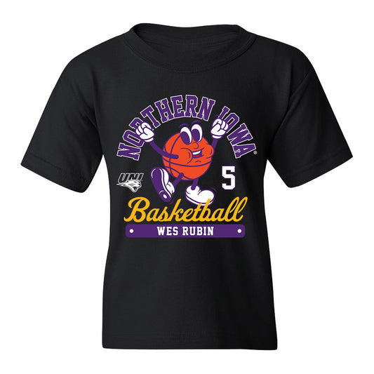 Northern Iowa - NCAA Men's Basketball : Wes Rubin Fashion Shersey Youth T-Shirt