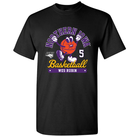 Northern Iowa - NCAA Men's Basketball : Wes Rubin Fashion Shersey Short Sleeve T-Shirt