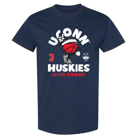 UConn - NCAA Men's Basketball : Jaylin Stewart - T-Shirt Fashion Shersey