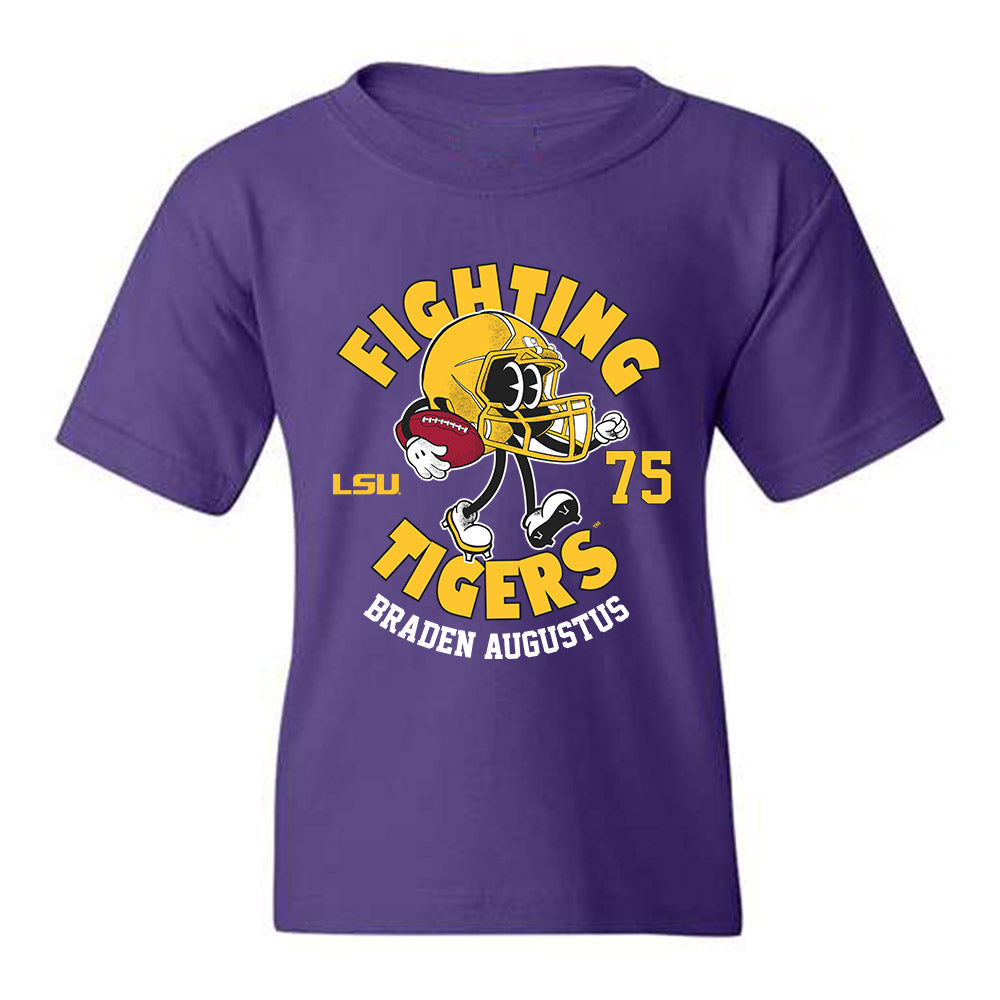 LSU - NCAA Football : Braden Augustus - Youth T-Shirt Fashion Shersey