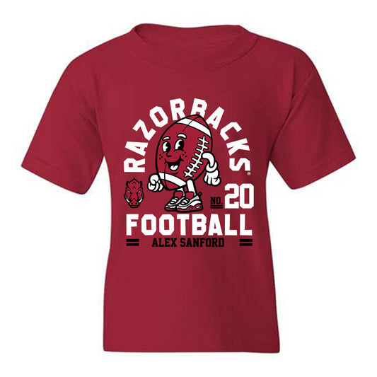 Arkansas - NCAA Football : Alex Sanford - Fashion Youth T-Shirt