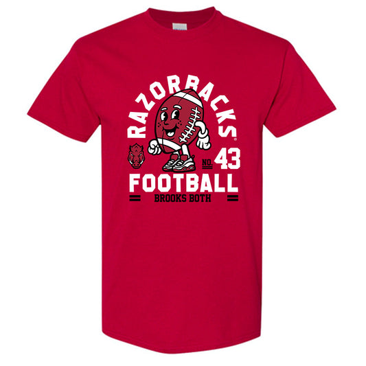 Arkansas - NCAA Football : Brooks Both Fashion Shersey Short Sleeve T-Shirt