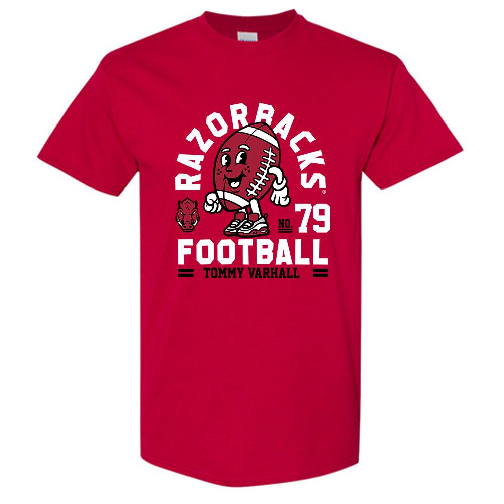 Arkansas - NCAA Football : Tommy Varhall Fashion Shersey Short Sleeve T-Shirt