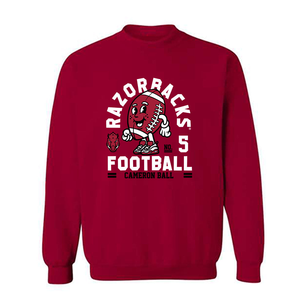 Arkansas - NCAA Football : Cameron Ball Fashion Shersey Sweatshirt