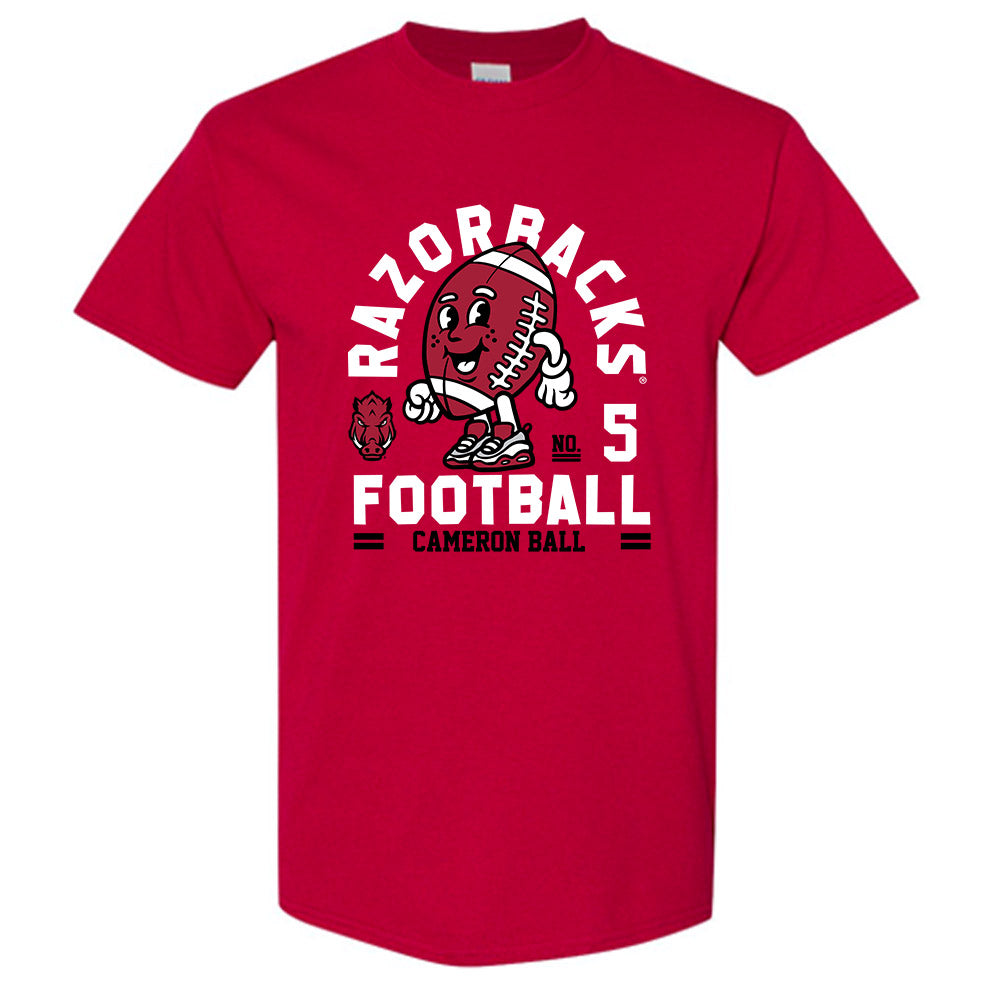 Arkansas - NCAA Football : Cameron Ball Fashion Shersey Short Sleeve T-Shirt