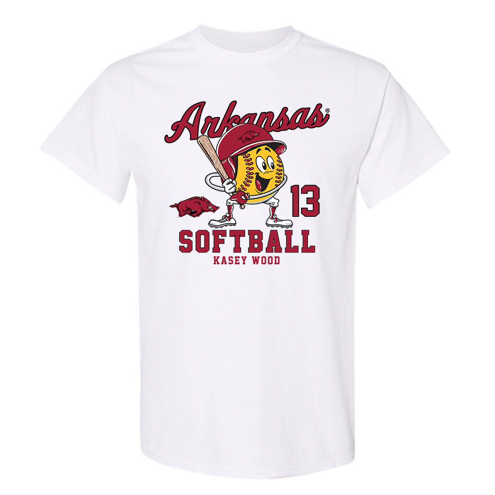 Arkansas - NCAA Softball : Kasey Wood - T-Shirt Fashion Shersey