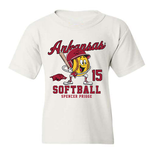 Arkansas - NCAA Softball : Spencer Prigge - Youth T-Shirt Fashion Shersey
