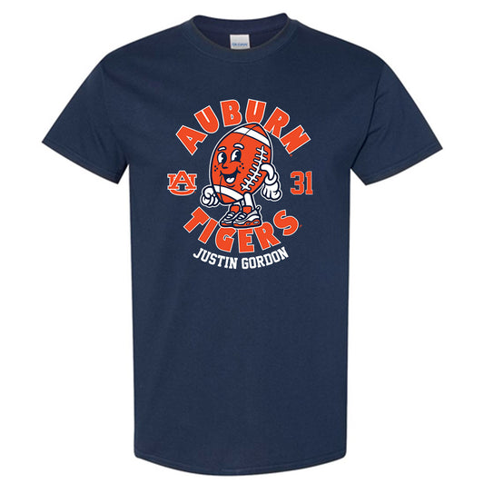 Auburn - NCAA Football : Justin Gordon - Fashion Shersey Short Sleeve T-Shirt