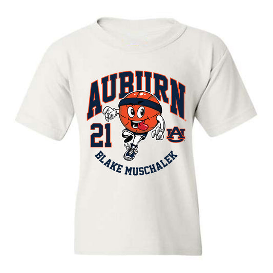 Auburn - NCAA Men's Basketball : Blake Muschalek - Youth T-Shirt Fashion Shersey