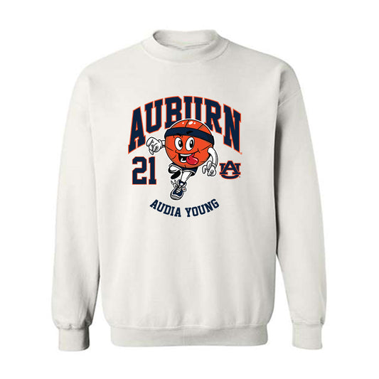 Auburn - NCAA Women's Basketball : Audia Young - Crewneck Sweatshirt Fashion Shersey