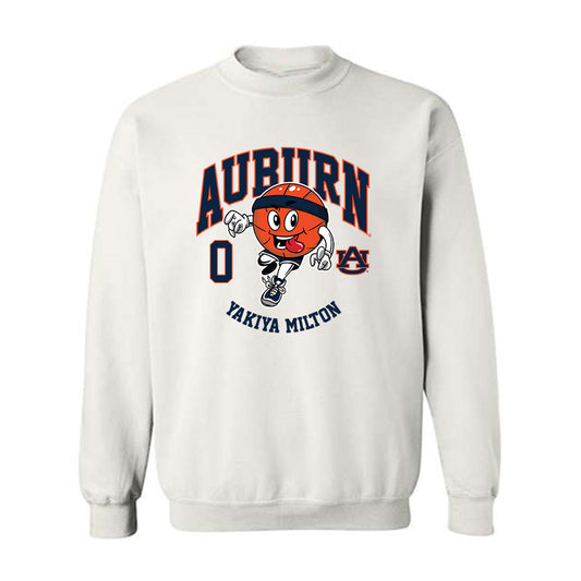 Auburn - NCAA Women's Basketball : Yakiya Milton - Crewneck Sweatshirt Fashion Shersey