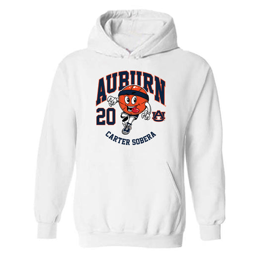 Auburn - NCAA Men's Basketball : Carter Sobera - Hooded Sweatshirt Fashion Shersey