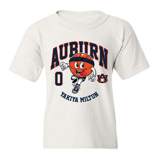 Auburn - NCAA Women's Basketball : Yakiya Milton - Youth T-Shirt Fashion Shersey