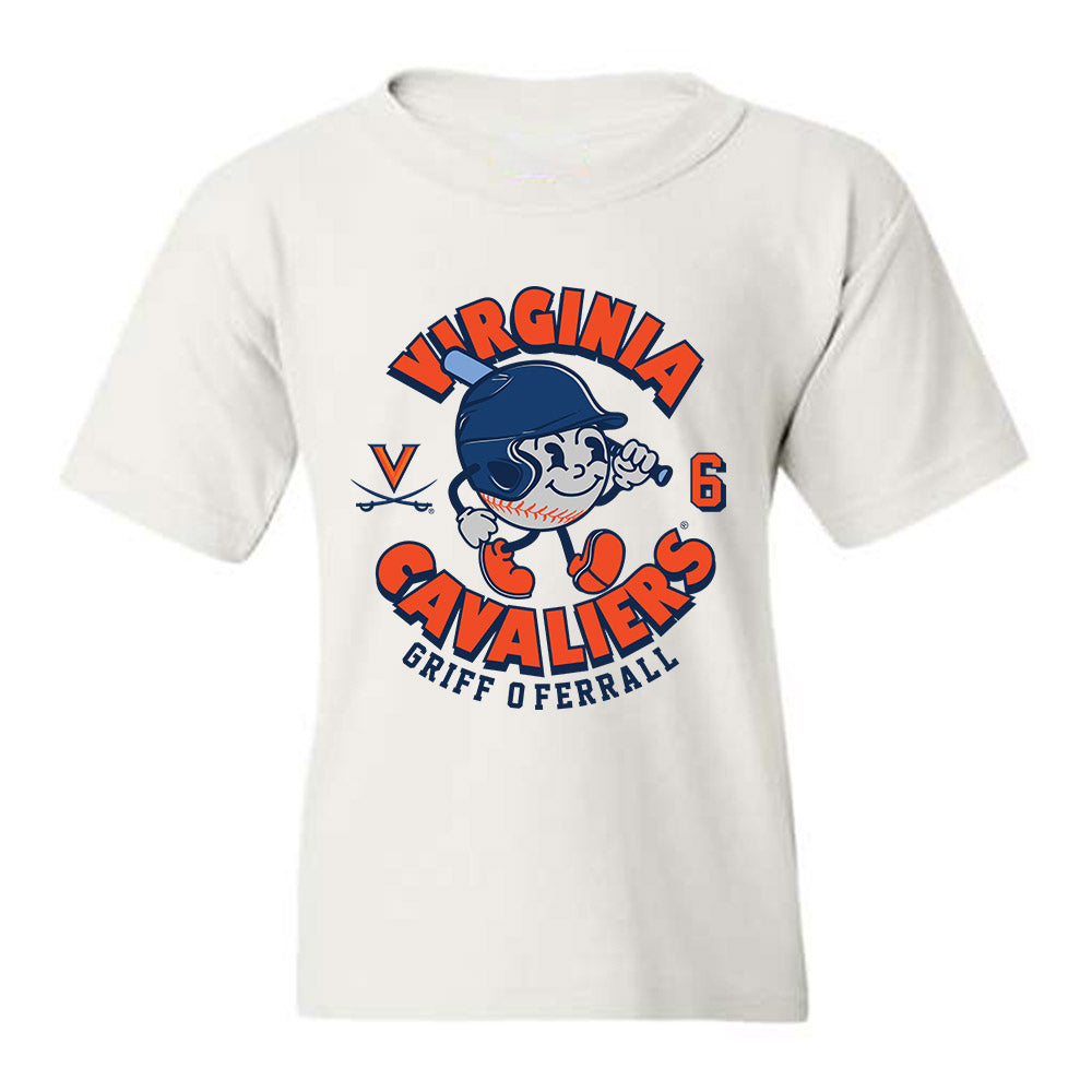 Virginia - NCAA Baseball : Griff O'Ferrall - Youth T-Shirt Fashion Shersey