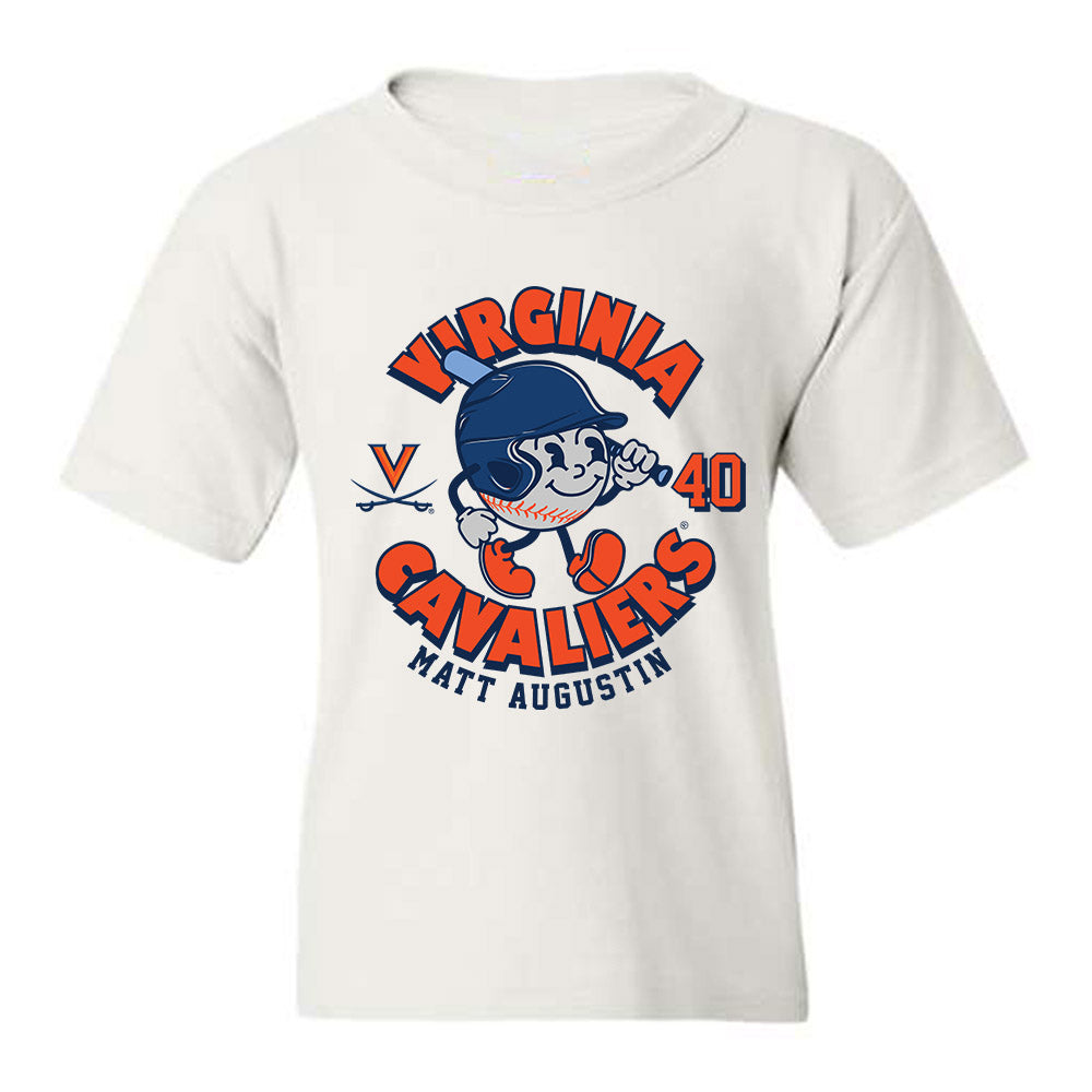 Virginia - NCAA Baseball : Matt Augustin - Youth T-Shirt Fashion Shersey