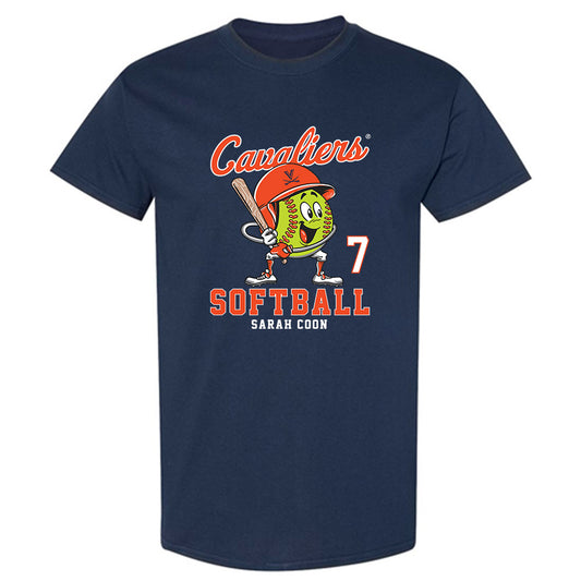 Virginia - NCAA Softball : Sarah Coon - T-Shirt Fashion Shersey