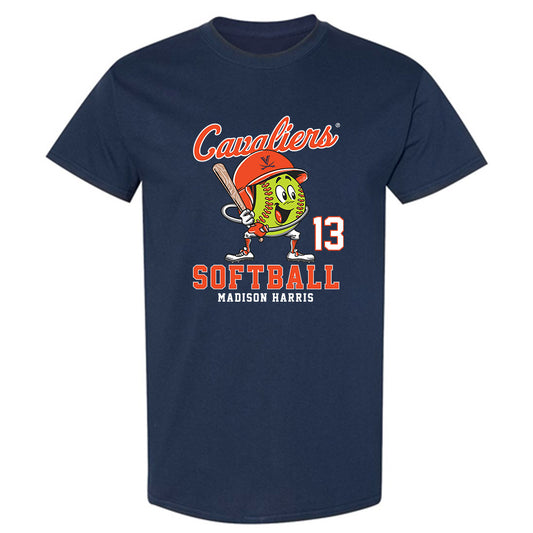 Virginia - NCAA Softball : Madison Harris - T-Shirt Fashion Shersey