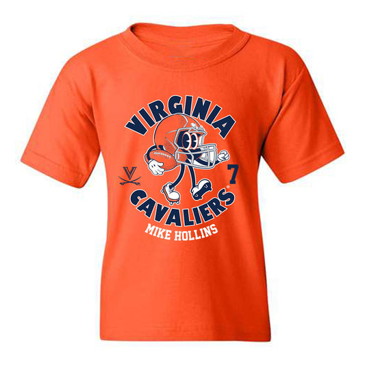 Virginia - NCAA Football : Mike Hollins Fashion Shersey Youth T-Shirt