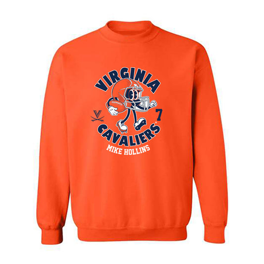 Virginia - NCAA Football : Mike Hollins Fashion Shersey Sweatshirt