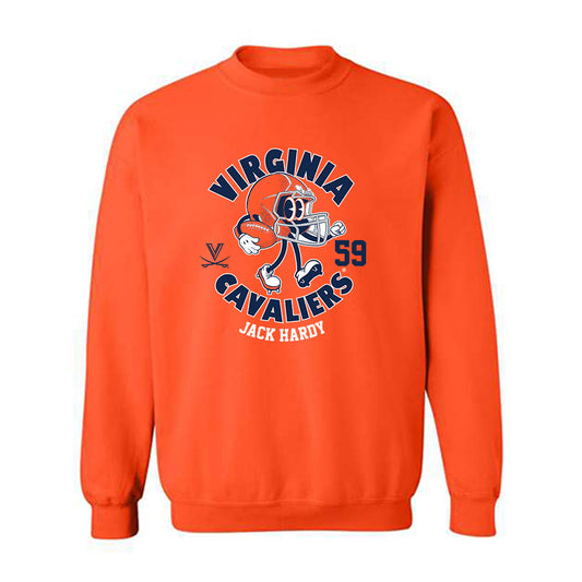 Virginia - NCAA Football : Jack Hardy Fashion Shersey Sweatshirt