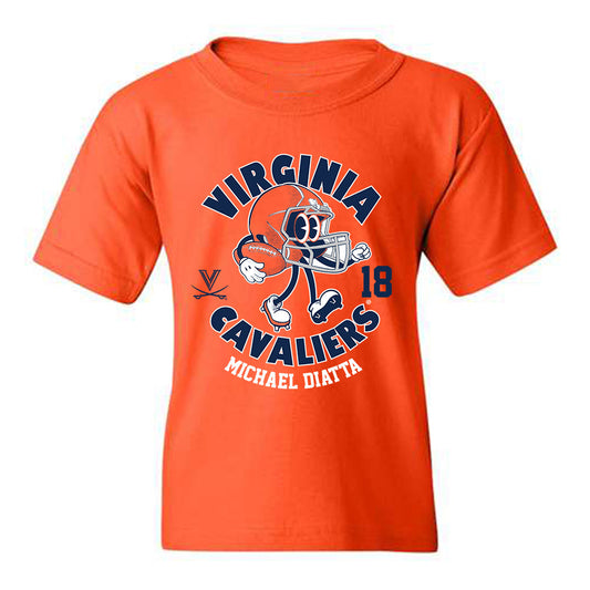 Virginia - NCAA Football : Michael Diatta Fashion Shersey Youth T-Shirt