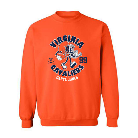 Virginia - NCAA Football : Daryl Jones - Fashion Shersey Sweatshirt
