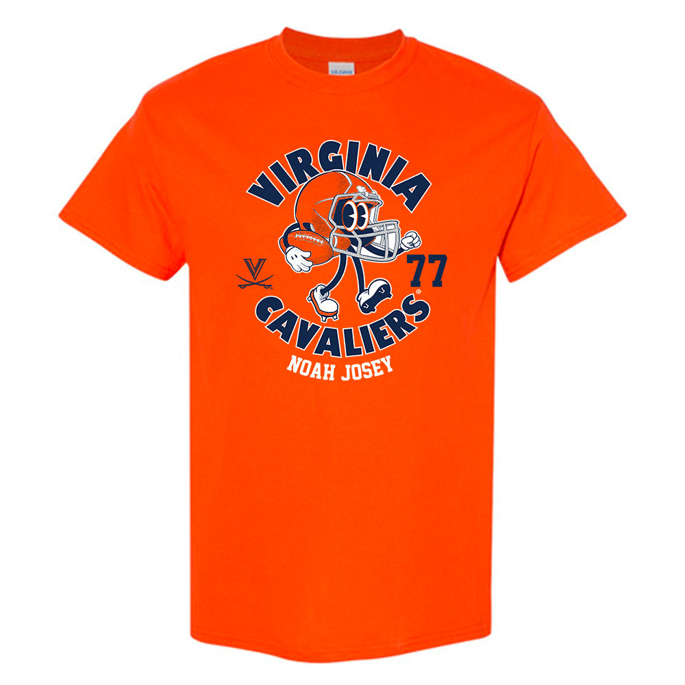 Virginia - NCAA Football : Noah Josey Fashion Shersey Short Sleeve T-Shirt