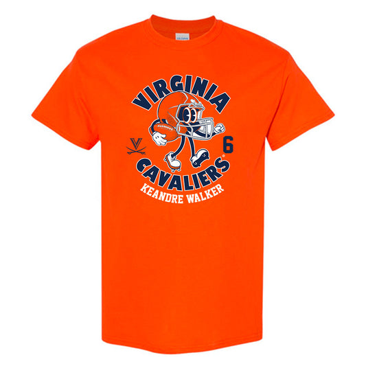 Virginia - NCAA Football : Keandre Walker - Fashion Shersey Short Sleeve T-Shirt