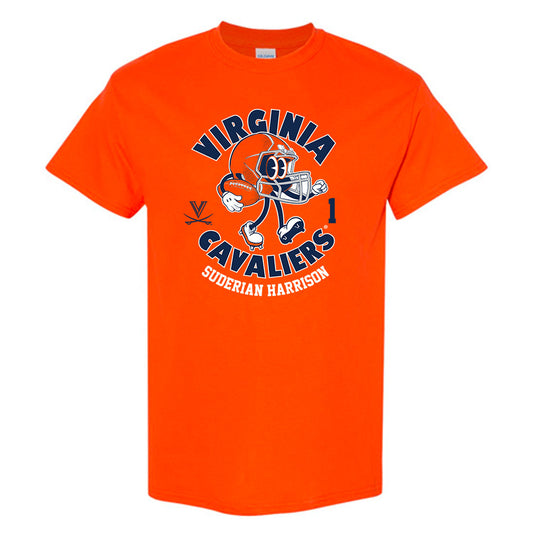 Virginia - NCAA Football : Suderian Harrison - Short Sleeve T-Shirt