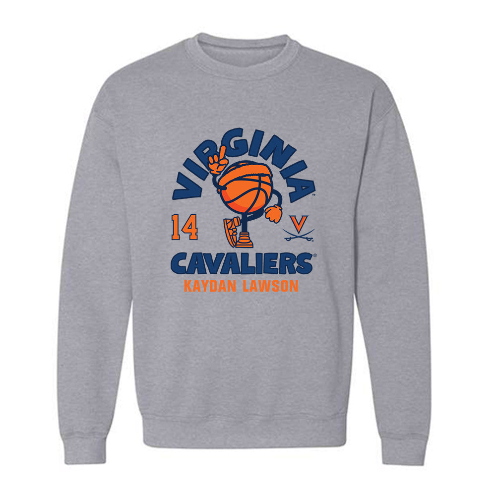 Virginia - NCAA Women's Basketball : Kaydan Lawson - Crewneck Sweatshirt Fashion Shersey