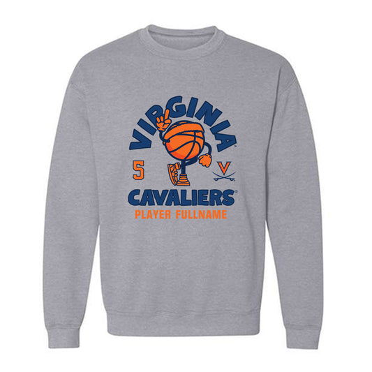 Virginia - NCAA Men's Basketball : Ben Vander Plas - Crewneck Sweatshirt Fashion Shersey