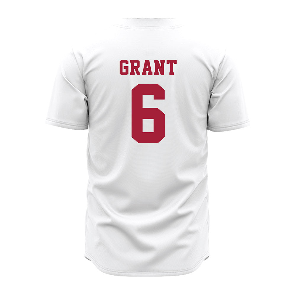 Alabama - NCAA Baseball : Max Grant - Baseball Jersey