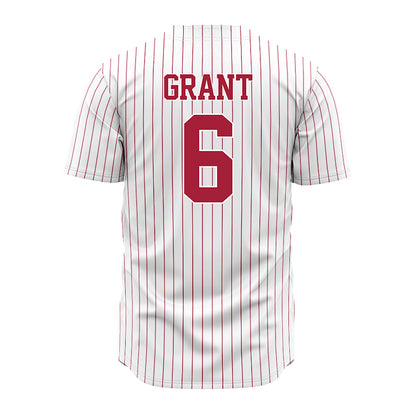 Alabama - NCAA Baseball : Max Grant - Baseball Jersey