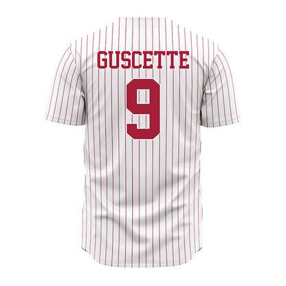 Alabama - NCAA Baseball : Mac Guscette - Baseball Jersey