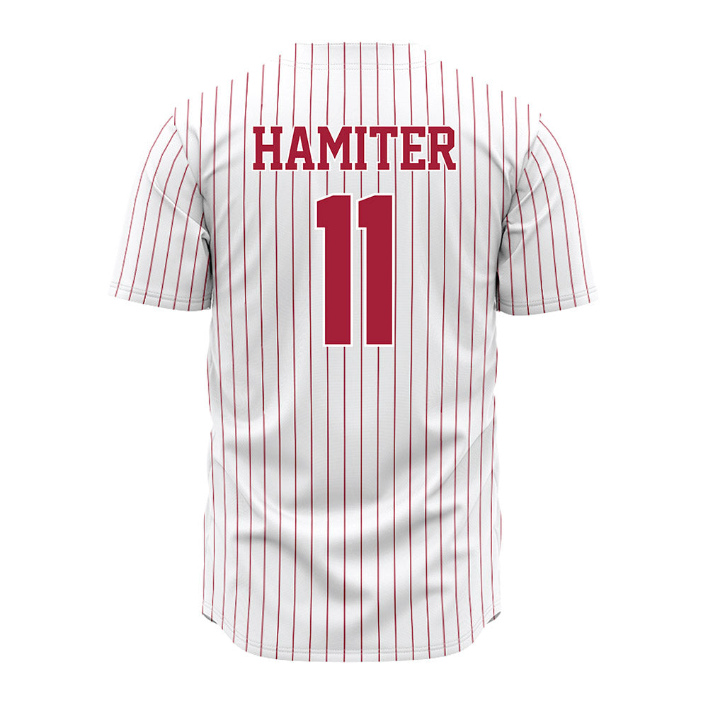Alabama - NCAA Baseball : William Hamiter - Baseball Jersey