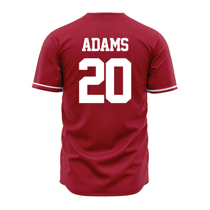 Alabama - NCAA Baseball : Zane Adams - Baseball Jersey