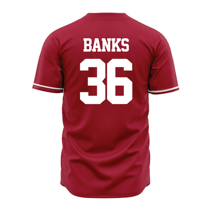 Alabama - NCAA Baseball : Hagan Banks - Baseball Jersey