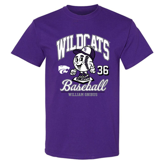 Kansas State - NCAA Baseball : William Gnibus - T-Shirt Fashion Shersey