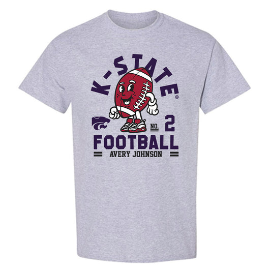 Kansas State - NCAA Football : Avery Johnson - T-Shirt Fashion Shersey