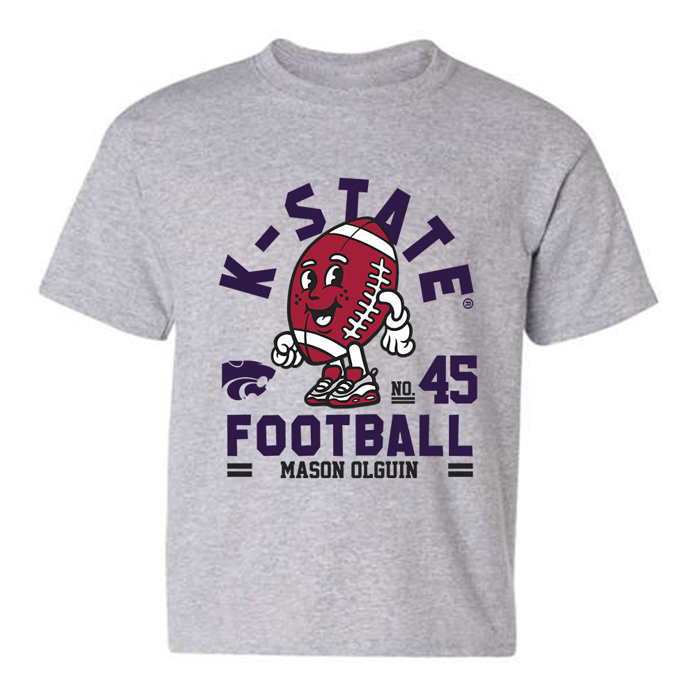 Kansas State - NCAA Football : Mason Olguin - Fashion Shersey Youth T-Shirt