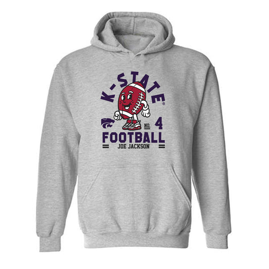 Kansas State - NCAA Football : Joe Jackson - Fashion Shersey Hooded Sweatshirt
