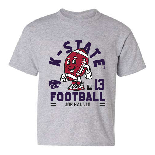 Kansas State - NCAA Football : Joe Hall III - Fashion Shersey Youth T-Shirt