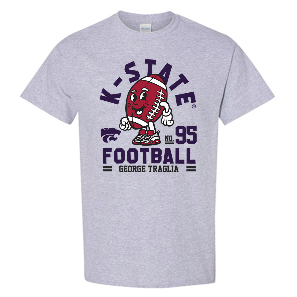 Kansas State - NCAA Football : George Traglia - Fashion Shersey Short Sleeve T-Shirt