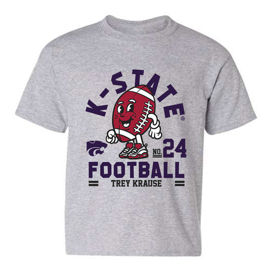 Kansas State - NCAA Football : Trey Krause - Fashion Shersey Youth T-Shirt