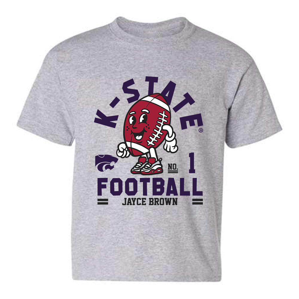 Kansas State - NCAA Football : Jayce Brown - Fashion Shersey Youth T-Shirt