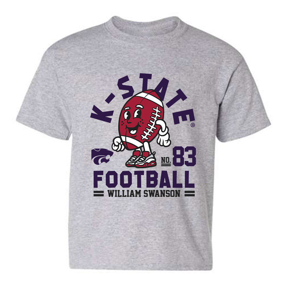 Kansas State - NCAA Football : William Swanson - Fashion Shersey Youth T-Shirt