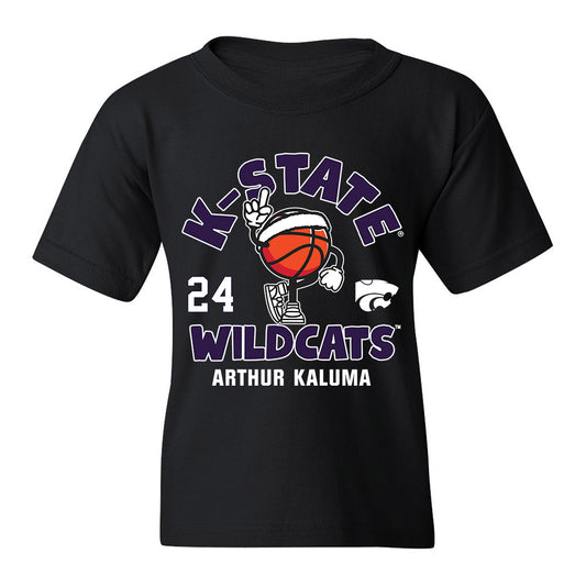 Kansas State - NCAA Men's Basketball : Arthur Kaluma - Youth T-Shirt Fashion Shersey