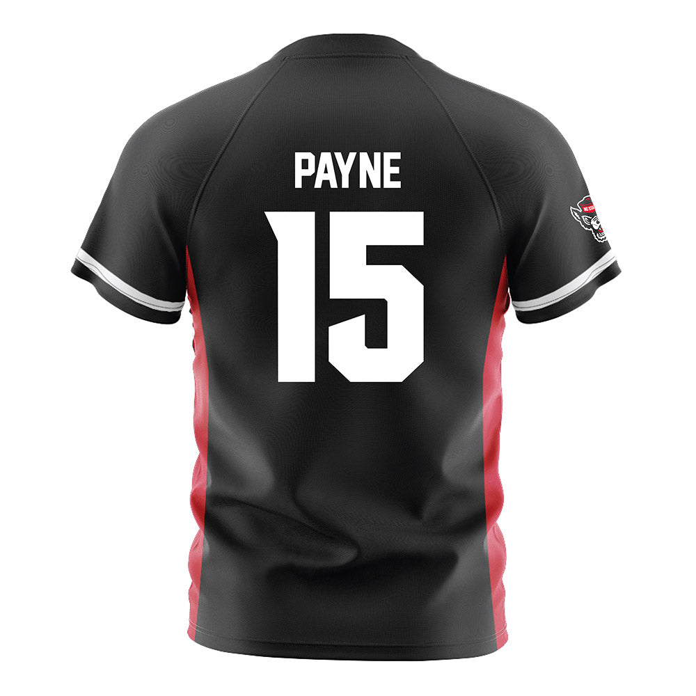 NC State - NCAA Men's Soccer : Aidan Payne - Black Jersey