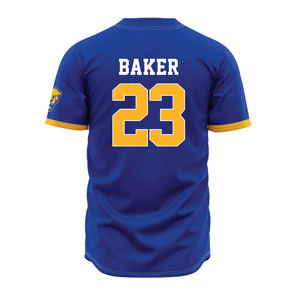 Pittsburgh - NCAA Baseball : Chris Baker - Baseball Jersey